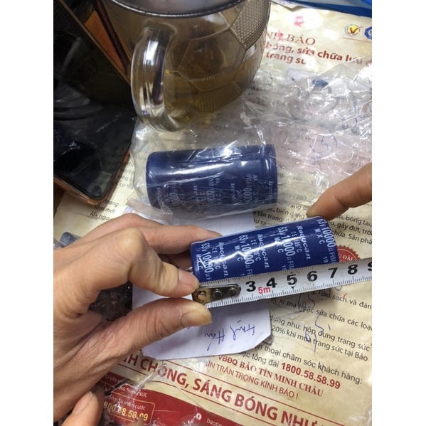 Combo 2 Con tụ Rubycon 80V 10000Uf