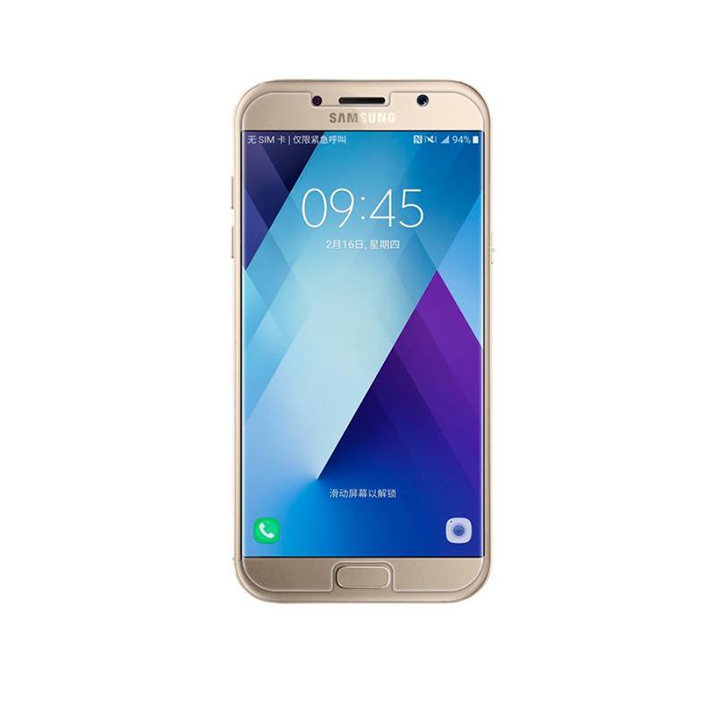 Kính cường lực Samsung J7 Pro trong suốt không full Glass 9H