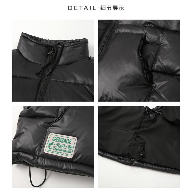 Áo Khoác Phao Cotton Dày Giữ Nhiệt Phong Cách Phương Tây Thời Trang Mùa Đông Hàng Mới Dành Cho Trẻ Em