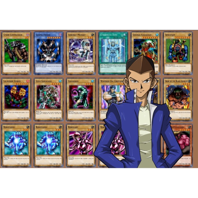 [ BÀI IN YUGIOH ] BỘ BÀI CỦA NHÂN VẬT HONDA