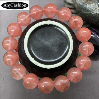 Vòng tay hạt pha lê đỏ dưa hấu bằng đá tự nhiên dành cho nữ 6-12mm