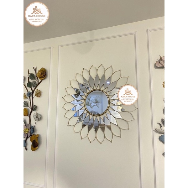 Gương treo tường decor, trang trí nghệ thuật
