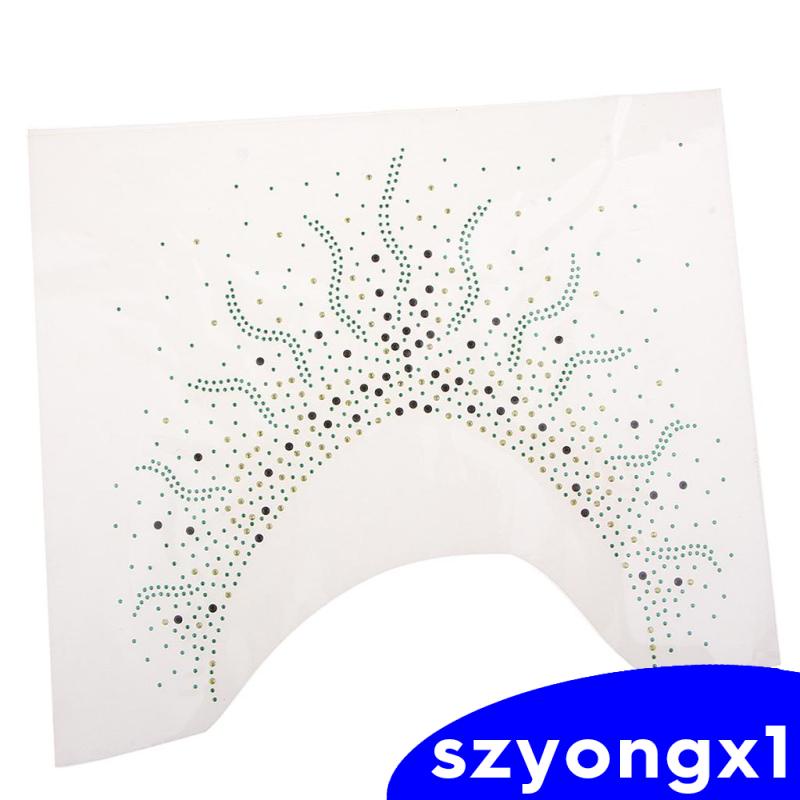 1 Miếng Dán Ủi Trang Trí Quần Áo Đính Đá DIY