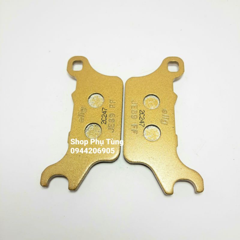 Má phanh. Bố thắng đĩa trước ELIG, mã EM381 lắp cho Vario 150, từ 2018 trở lên.