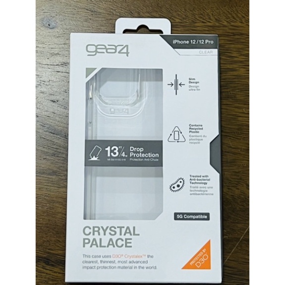 Ốp lưng chống sốc cho iPhone 13 - 12 11 pro max 11 promax Series Gear4 D30