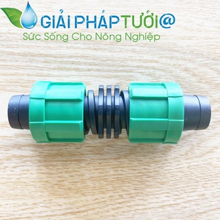 Nối ống nhỏ giọt 16mm dạng ren dùng trong hệ thống tưới nhỏ giọt