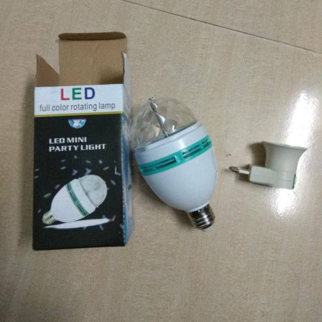 Đèn led xoay trang trí