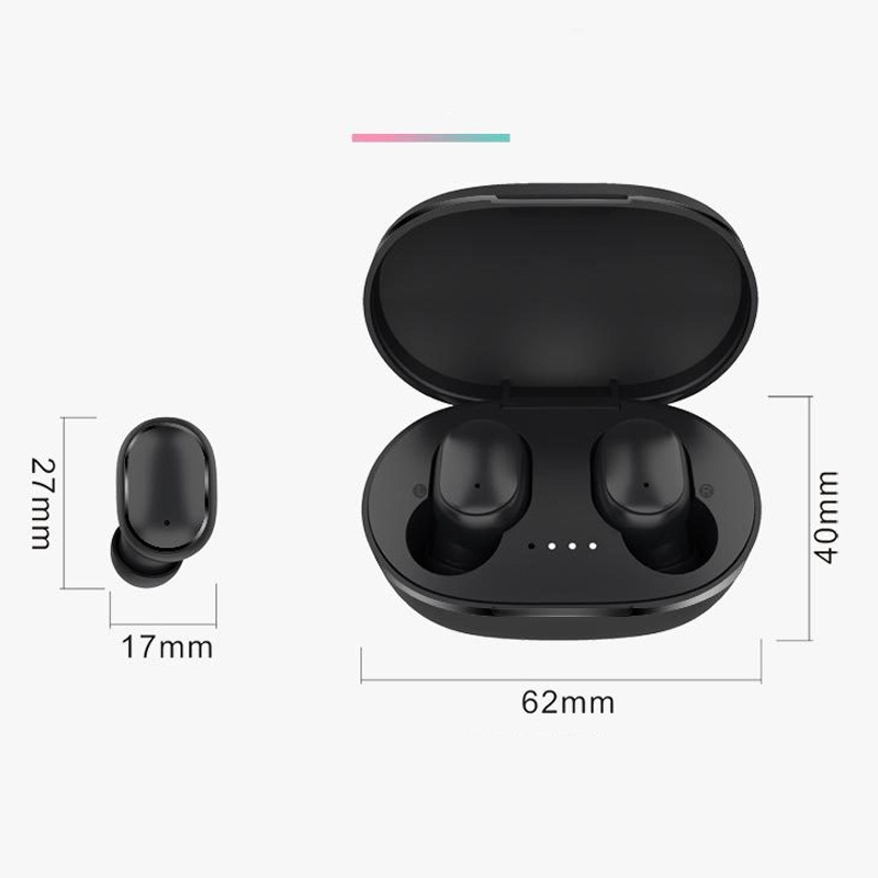 Tai Nghe Bluetooth Không Dây A6S Có Hộp Sạc Cho Điện Thoại Thông Minh