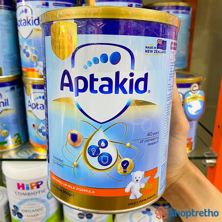 Sữa Aptakid New Zealand số 3 900g