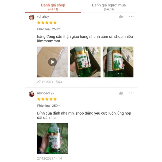 Dung dịch vệ sinh Gynofar ✅CHÍNH HÃNG✅ Bác sĩ Thanh Lam