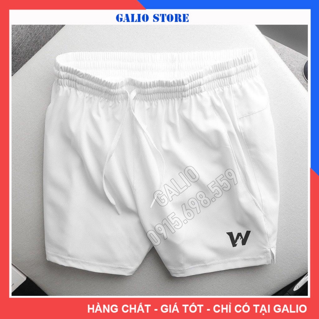 Quần Đùi Nam Thể Thao mặc nhà quần short thể thao nam vải gió mềm mịn thoải mái - GALIO | BigBuy360 - bigbuy360.vn