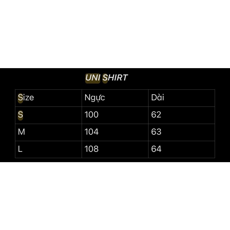 ÁO SƠ MI UNI SHIRT