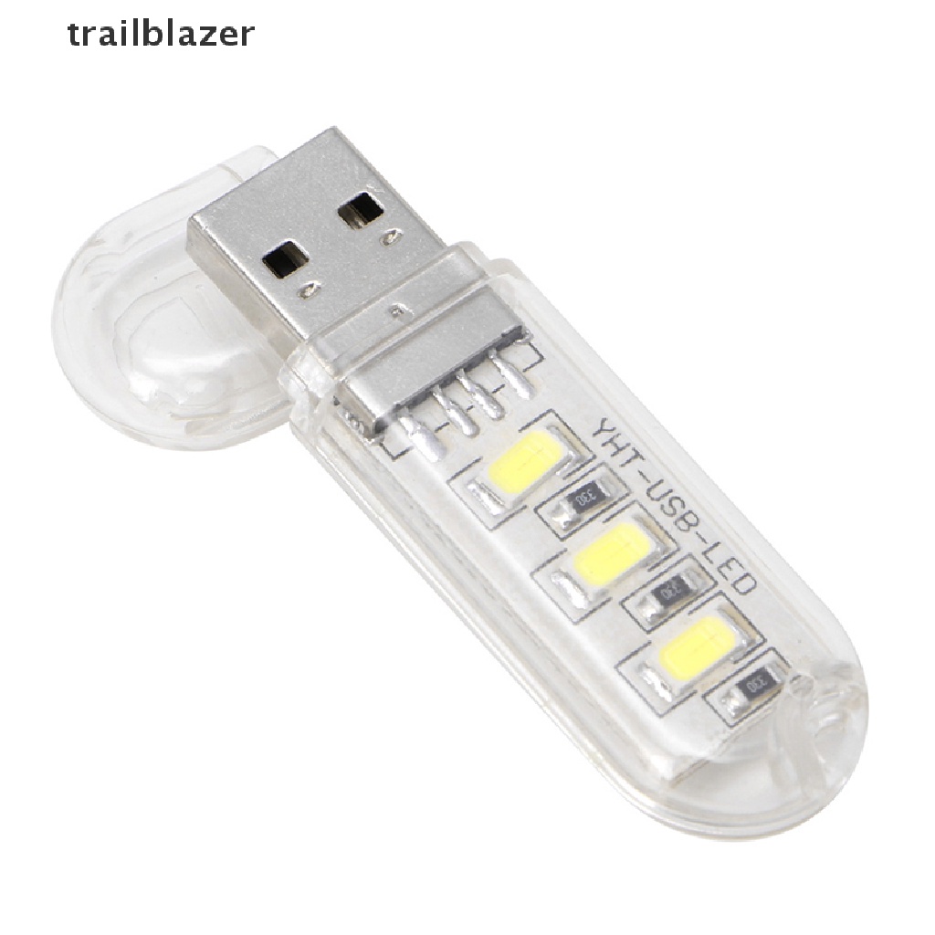 Chip Đèn LED Mini 3 Bóng Có Cổng Sạc USB Tiện Dụng Dùng Khi Đi Cắm Trại