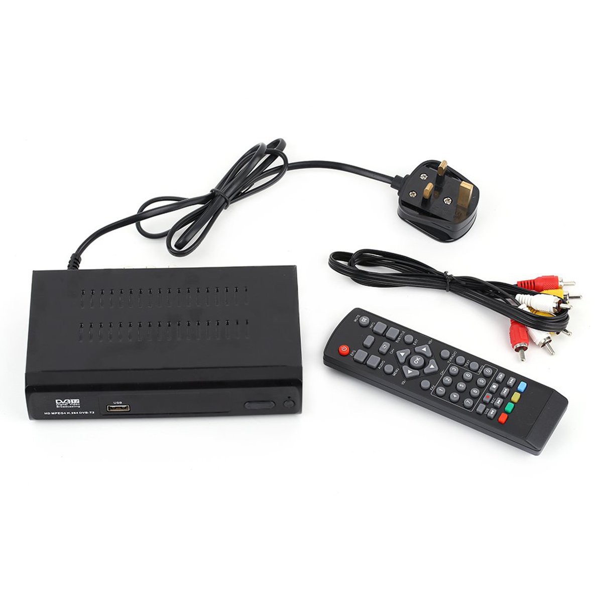 Đầu Thu Tín Hiệu Dvb T2 Scart Mpeg-4 Avc / H.264 Hỗ Trợ Usb Tv Box