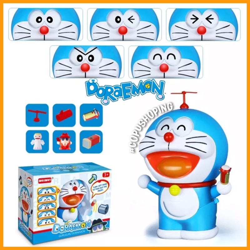 Mô hình Doraemon và 6 bửu bối thần kì có thể thay đổi cảm xúc