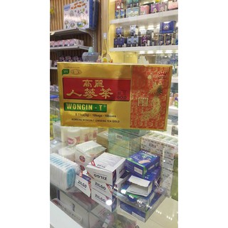 Combo 2 hộp chè sâm vàng wongin t