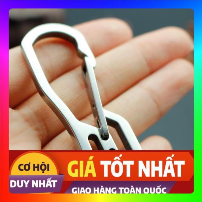 Móc Khóa EDC Thép 420 - 2 Đầu- Chiệu Lực Tốt - Phượt - Dã Ngoại - Cấm Trại - KHÔNG TREO CON NGƯỜI - Hàng Có Sẵn