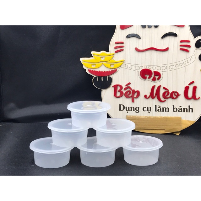 Hộp bánh flan size nhỏ - set 50 cái