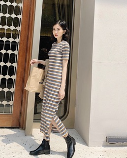 [Thanh lý ] Đầm body dáng dài MOMOCO mặc 1 lần