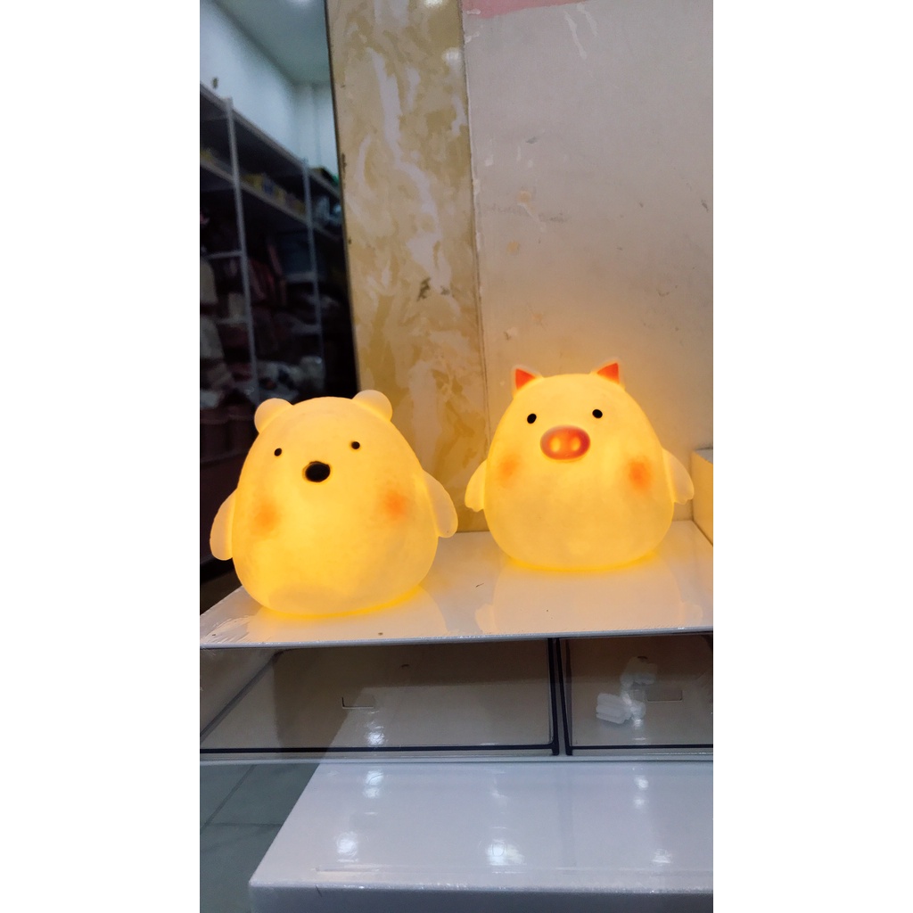 Đèn ngủ LED mini trang trí để bàn nhiều mẫu động vật đáng yêu