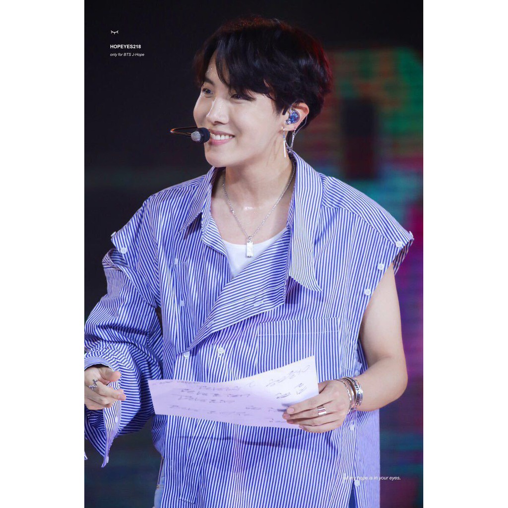 Khuyên J-Hope BTS 2018 dây xích 1 chiếc - Sẵn hàng