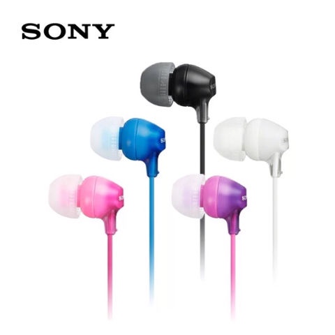 Tai Nghe Nhét Tai sony/sony MDR-EX15AP Âm Thanh Siêu Trầm Có Dây Điều Khiển Phổ Biến