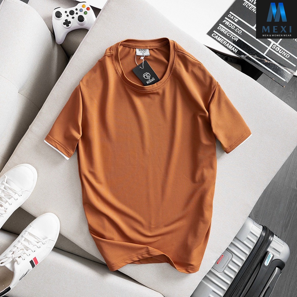 Áo thun nam Hidoli-MEXI Cao Cấp- Áo phông nam cộc tay Layer năng động cá tính