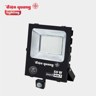 Bộ đèn led pha cảm biến điện quang đq ledsfl01 50865