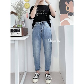 QUẦN BAGGY JEAN 2 KHUY BẤM