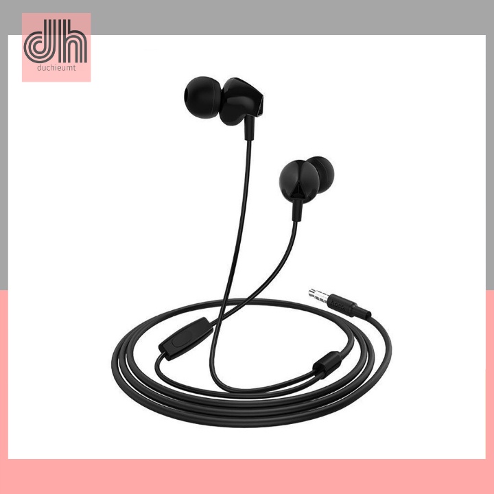 Tai nghe có dây jack 3.5mm cho điện thoại máy tính bảng Hoco M60