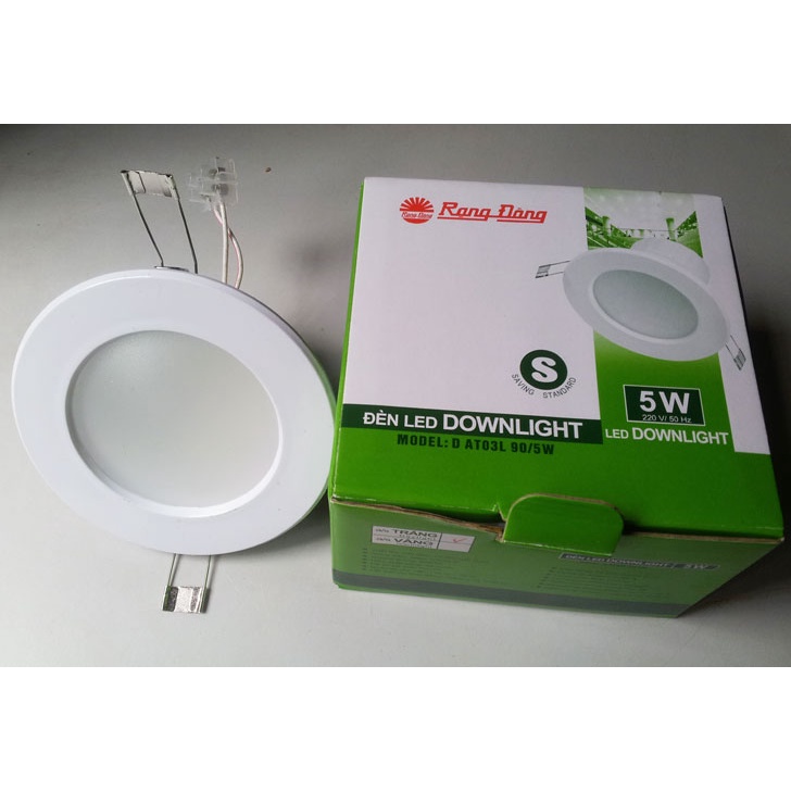 Bóng đèn LED âm trần Downlight 5W,7W Rạng Đông, model D AT06L 90/5W,7W-Giadung24h
