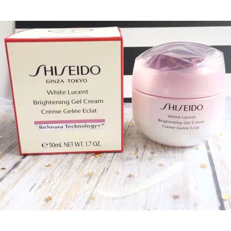 Kem dưỡng trắng da cao cấp Shiseido White Lucent Brightening Gel Cream