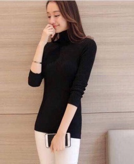 Áo len cổ lọ cho nữ siêu đẹp