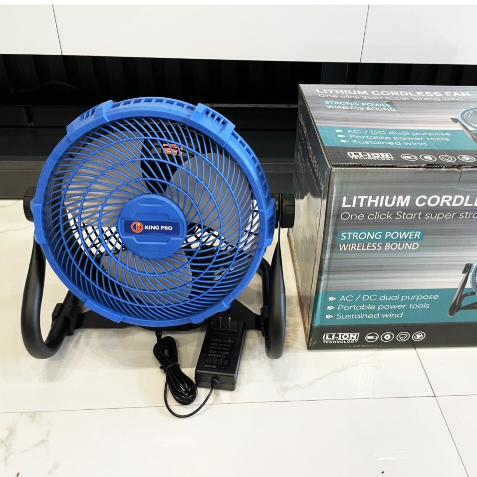 Quạt chạy pin KINGPRO Chân Pin Phổ Thông
