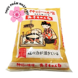Đậu tương nấu súp nhật bản mikochan miso 1kg