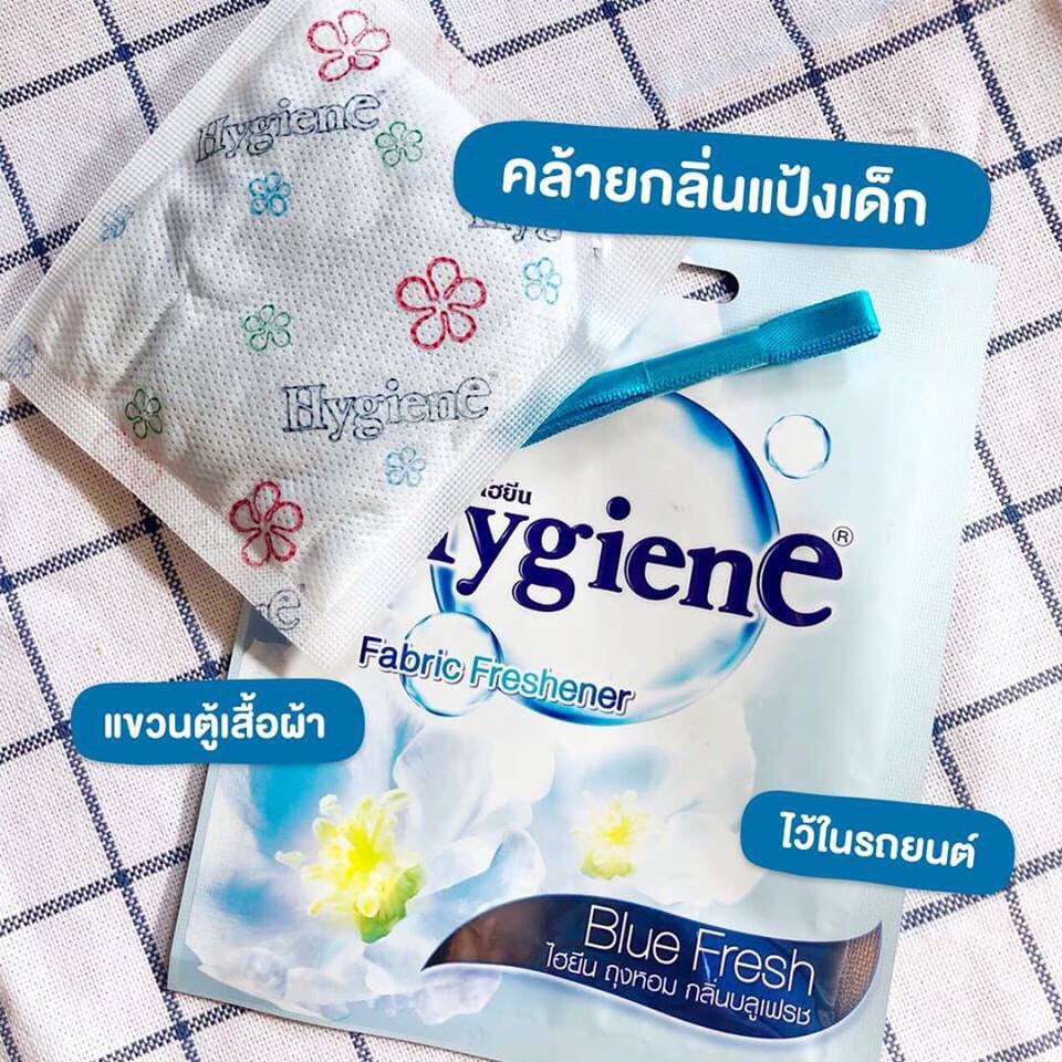 Túi thơm Hygiene Thái Lan hương hoa lan tỏa trong thời gian 3- 12 tuần dài nhiều hương lựa chọn - Gói 8g