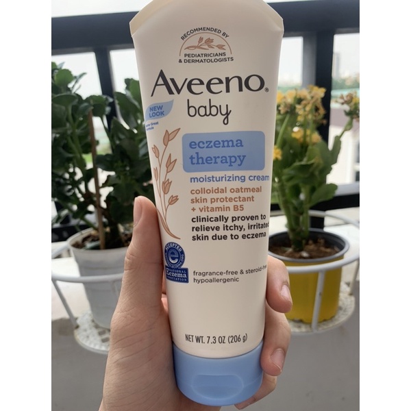 Kem Aveeno Baby Eczema Therapy Moisturizing Cream 206g