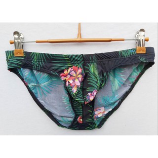 Quần Lót Tam Giác Màu Trơn Thoáng Khí Quyến Rũ Cho Nam