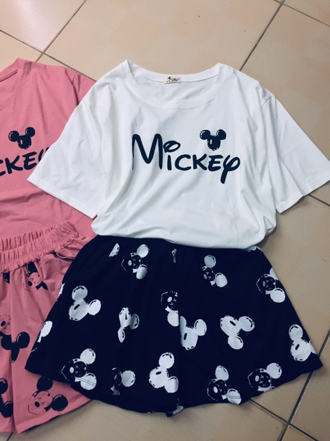 Bộ mặc nhà nữ Mickey