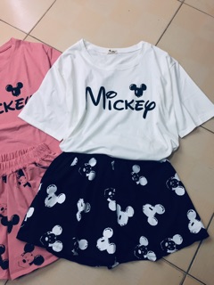 Bộ mặc nhà nữ Mickey