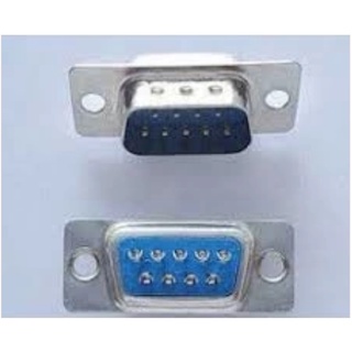 Jack DB9 Cổng COM RS232 Cái , Đực (chân thẳng), vỏ - nắp cổng CÓM232