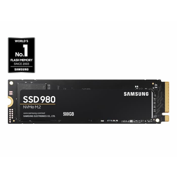 Ổ cứng SSD Samsung 980 PCIe 3.0 NVMe M.2 500GB MZ-V8V500BW - Hàng Chính Hãng