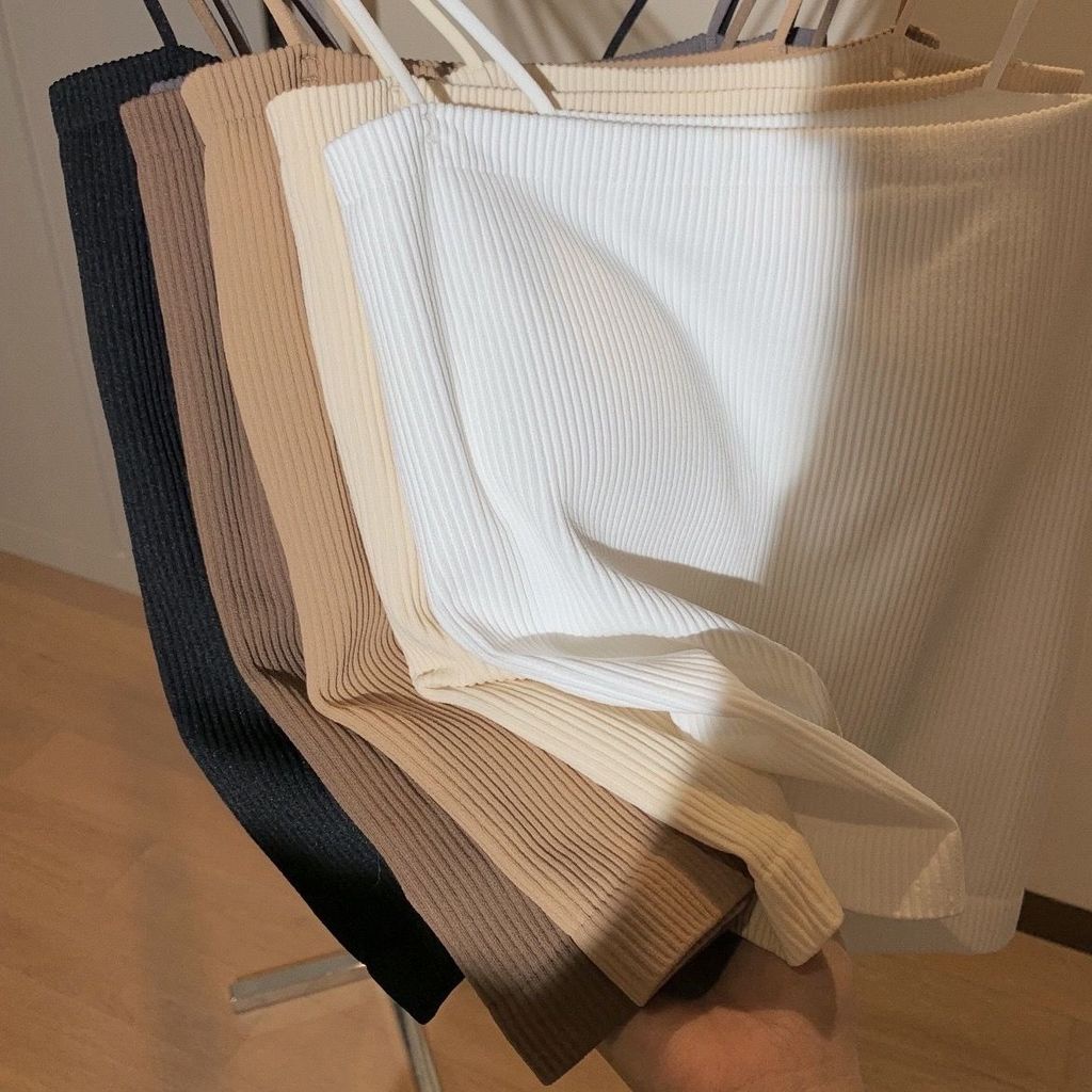 Áo Hai Dây Dáng Ngắn In Chữ nicotinamide Thời Trang Cho Nữ