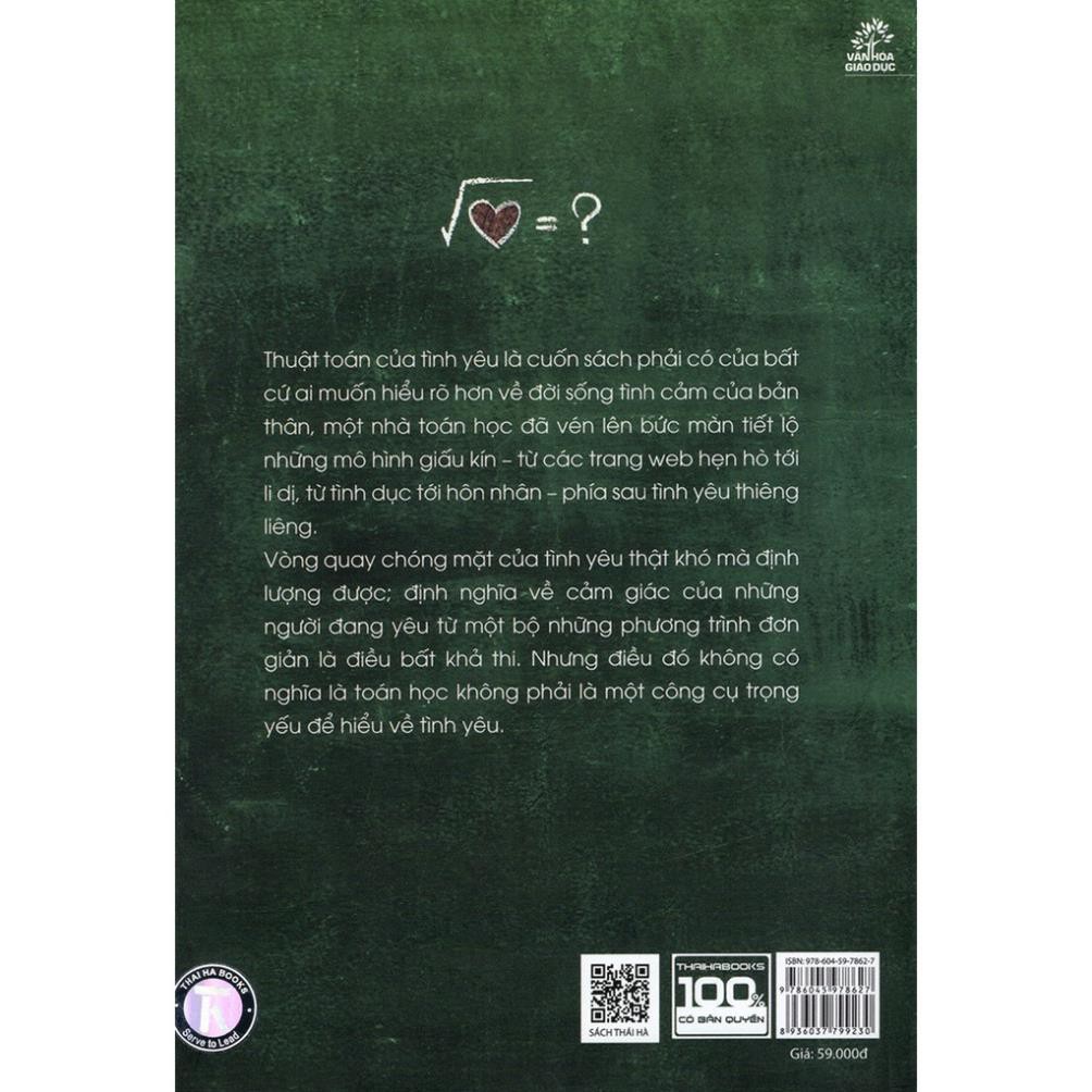 Sách - Thuật Toán Của Tình Yêu [Thái Hà Books]