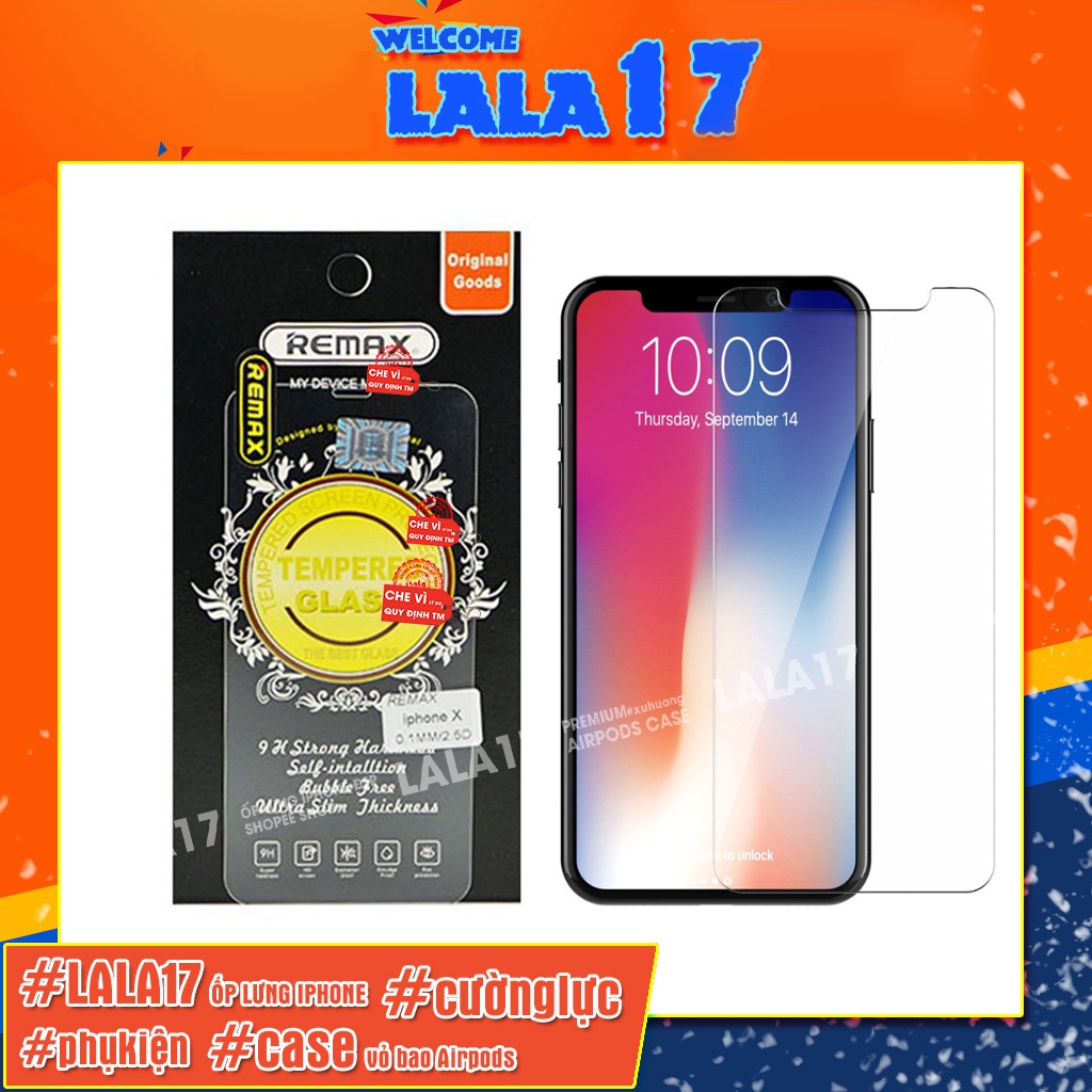 Kính Cường Lực iphone Remax Xịn 0.1mm Trong Suốt siêu mượt