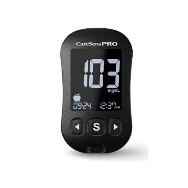 Trọn bộ máy đo đường huyết Caresens N Pro, 10 que test và 10 kim thử, HÀNG CHÍNH HÃNG