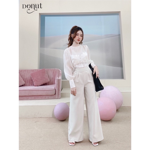 Set áo tằm óng quần xuông