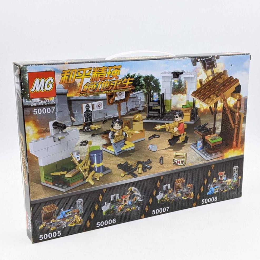 [Khai trương giảm giá] LEGO xếp hình game PUBG 307 miếng - Lắp ráp mô hình trận chiến sinh tử PUBG