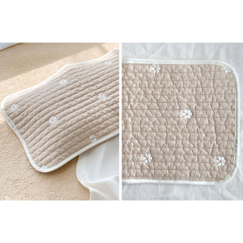 Vỏ Gối Cotton Mềm Thoáng Khí Thêu Hình Dễ Thương Cho Bé Sơ Sinh