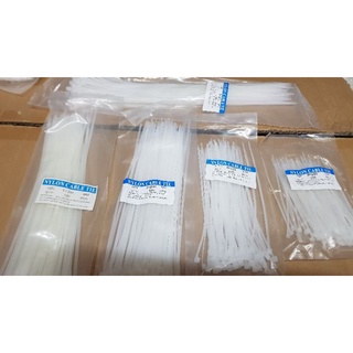Dây rút các loại trắng 10cm, 15cm, 20cm, 25cm, 30cm